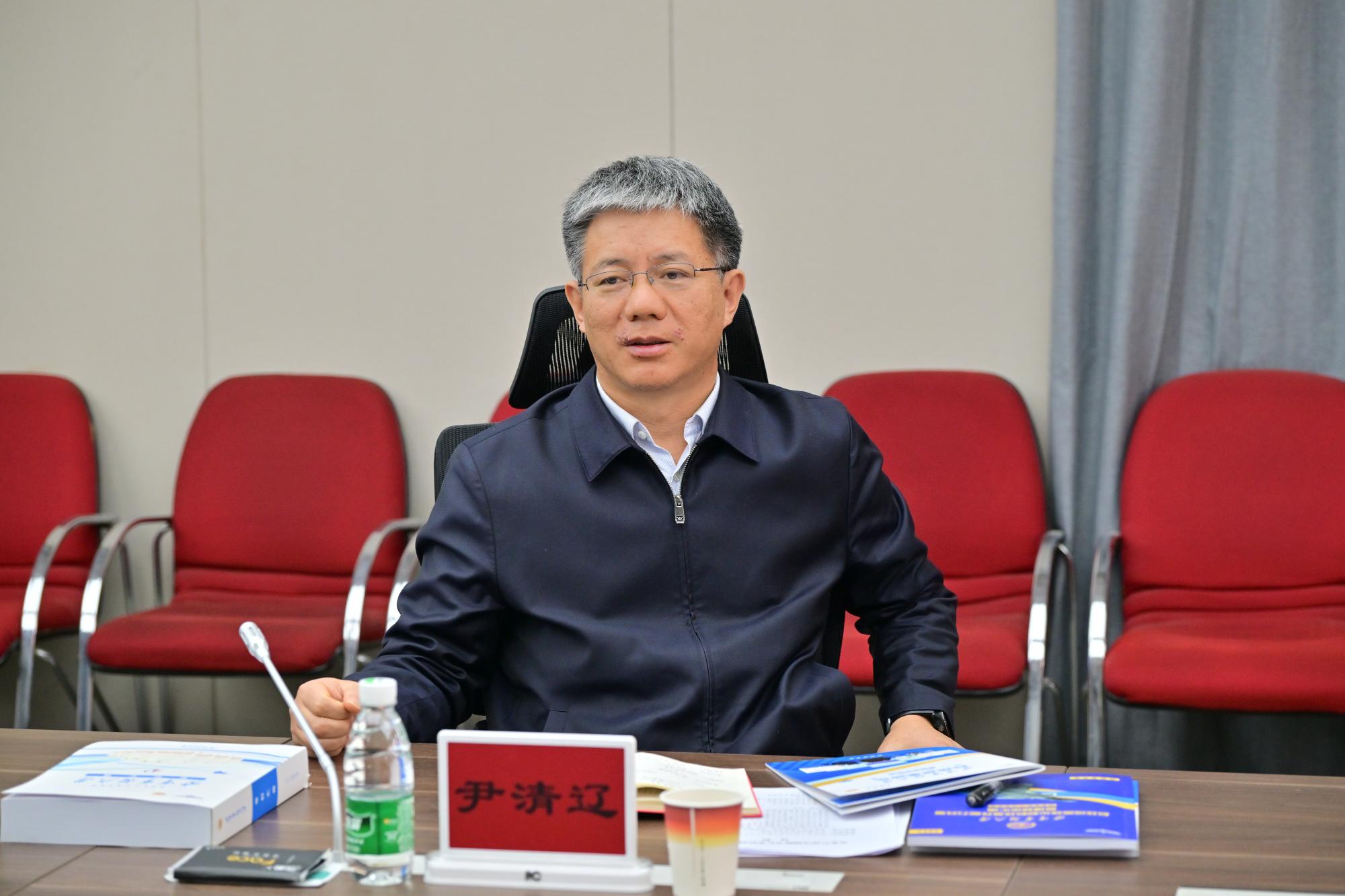 省委尹清辽副秘书长来校调研科技成果转化工作