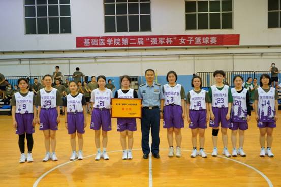 基础医学院团委举办第二届“强军杯”女子篮球赛