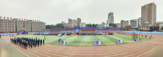 大学第八届军事体育运动会圆满闭幕