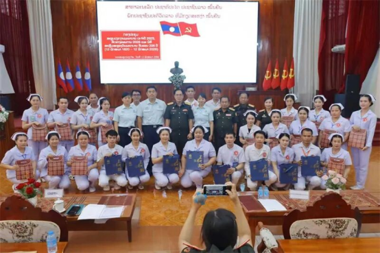 [人民网]老挝人民军103医院举办活动庆祝国际护士节